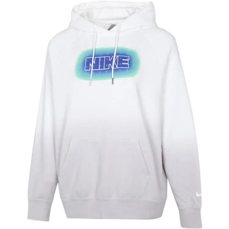 Nike Sweatshirts Women's White Hooded Moderate Regular
