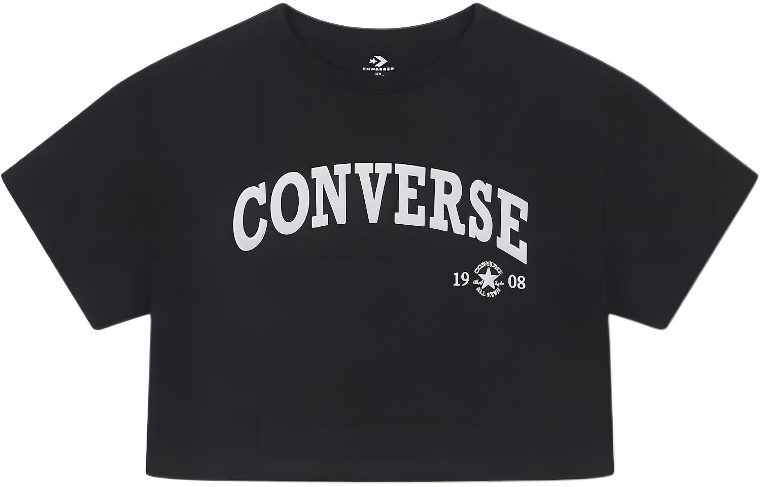 Женская футболка Converse SS24 T (черная)