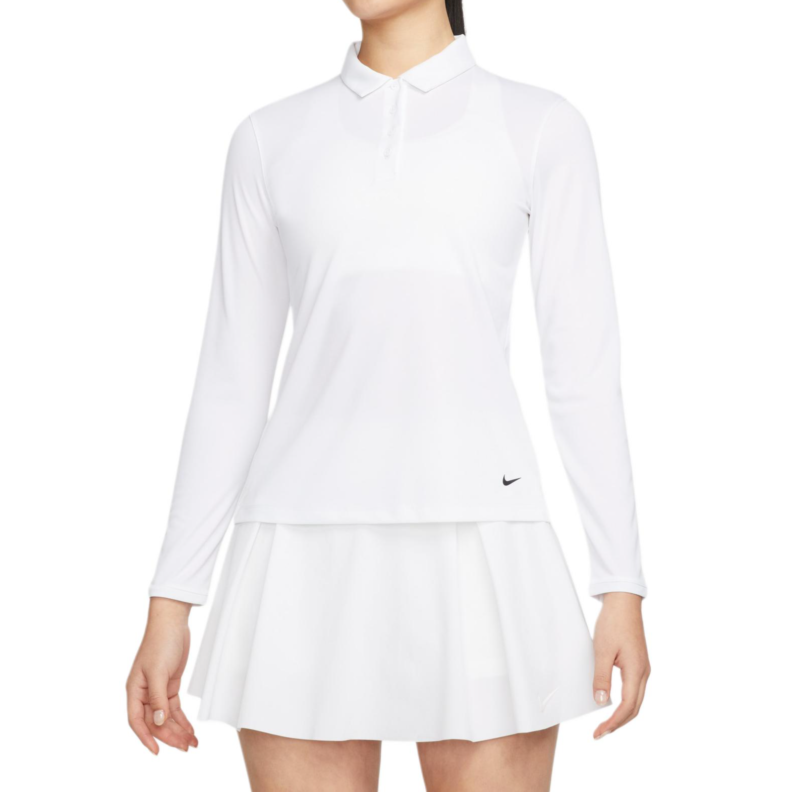 Женская футболка-поло Nike LogoPolo (белая)