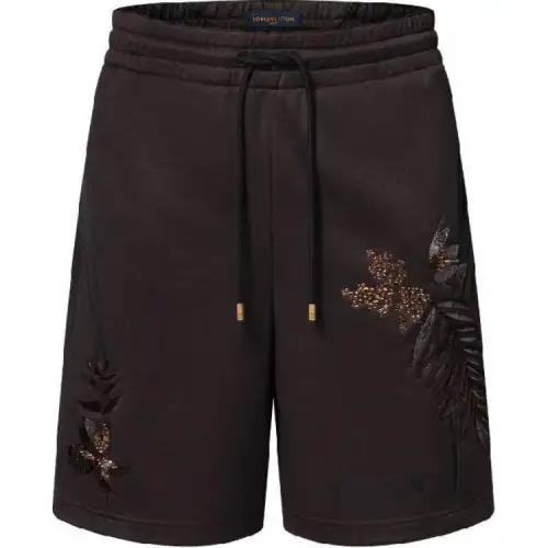 LOUIS VUITTON Embellished Jersey Shorts