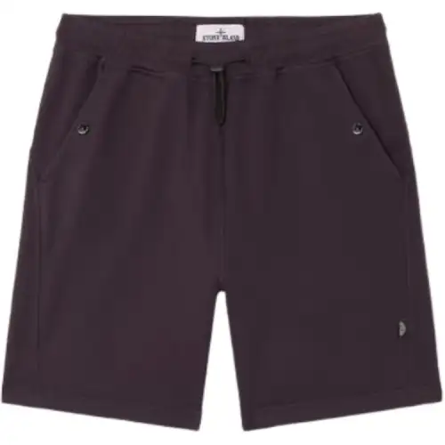STONE ISLAND Cotton Track Shorts