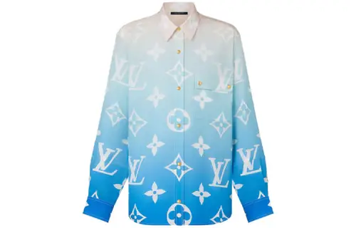 LOUIS VUITTON SS21 Shirt Women's Blue White