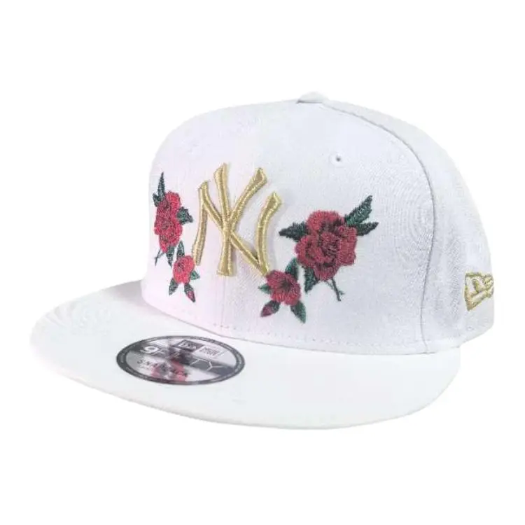 New Era Cotton Baseball Caps Unisex White