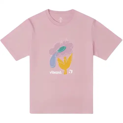 Converse Regular T Shirt Women's Pink