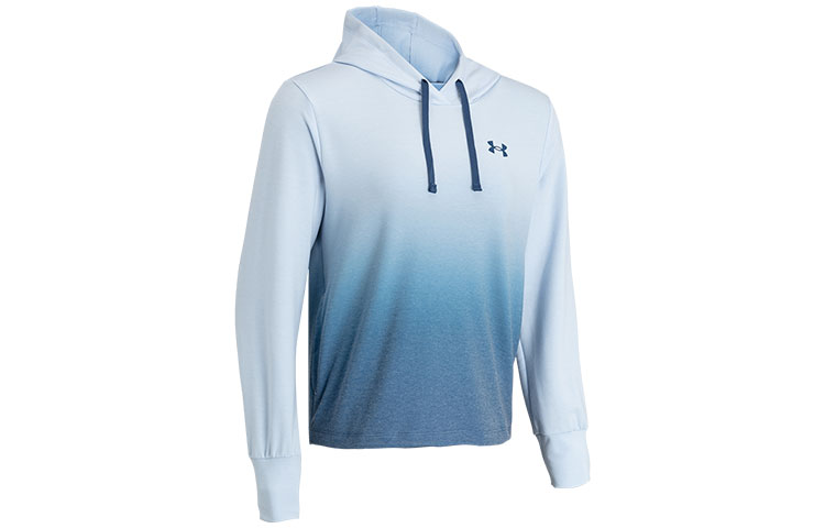 Женское худи Under Armour Gradient Hoodie (синее)
