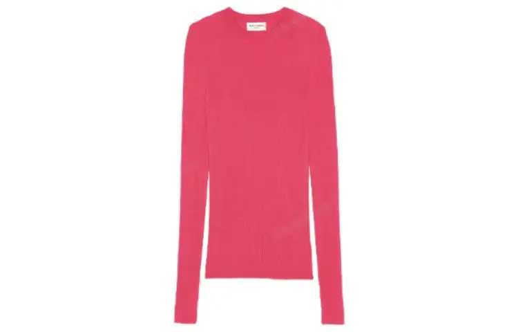 SAINT LAURENT FW21 Sweater Women's Fuchsia