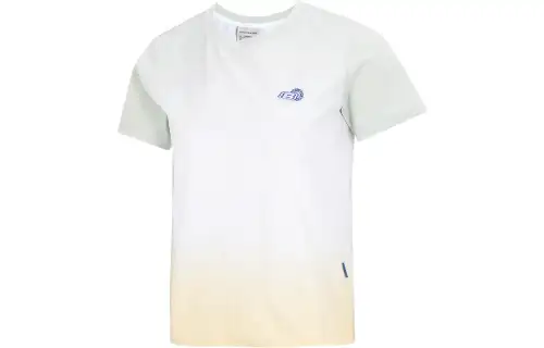 Skechers Hankou No. 2 Factory Collaboration Collection T Shirts Women's Multicolor Crew Neck Moderate Straight Fit