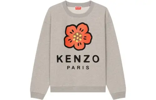 KENZO Broke Flower Sweatshirt 'Pearl Grey'