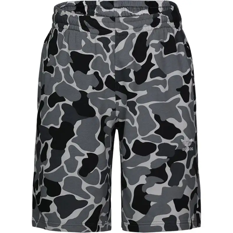 Adidas Originals CAMO SHORT Casual Shorts Men's Black Gray