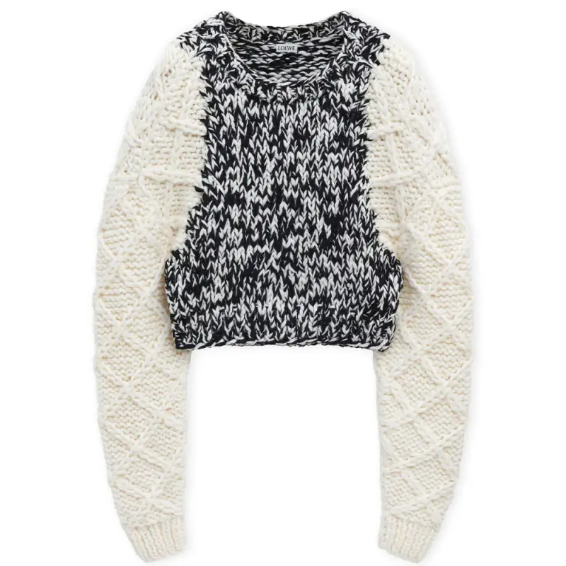 LOEWE FW24 Sweater Women's Black
