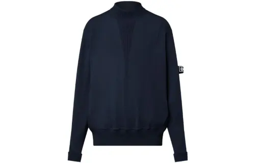 LOUIS VUITTON Ribbed Accent Sweater