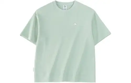 ANTA Life Collection T Shirts Women's Green Crew Neck Moderate Straight Fit