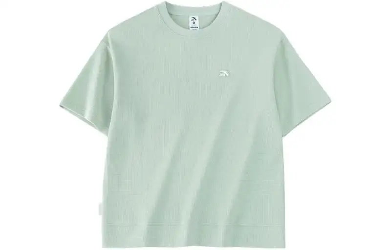 ANTA Life Collection T Shirts Women's Green Crew Neck Moderate Straight Fit