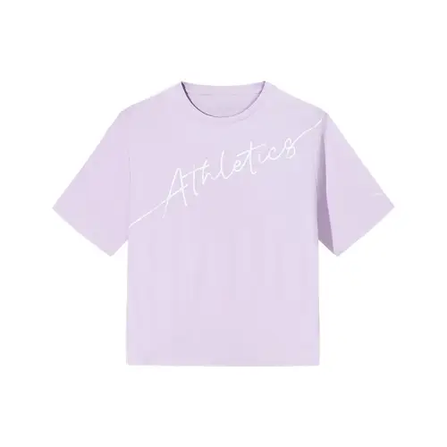 Anta Variety Training Collection T Shirt Women's Floral Purple