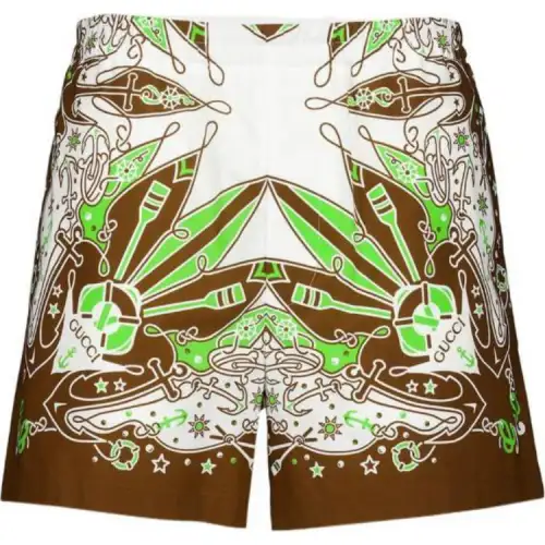 GUCCI Casual Shorts Men's Multicolor