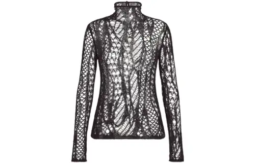 DIOR FW22 Fitted Knitwear Women's Black