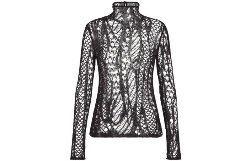 DIOR FW22 Fitted Knitwear Women's Black
