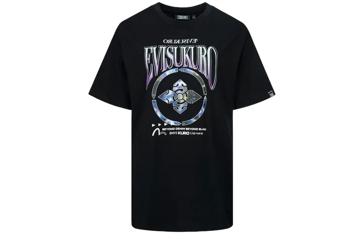 EVISU T Shirts Women's Crew Neck Moderate Straight Fit