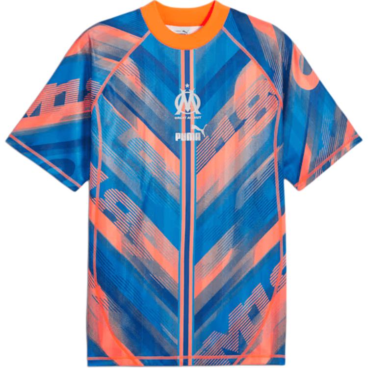 PUMA Olympique De Marseille SS24 Soccer Jersey Men's Orange