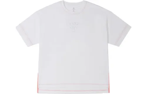 Converse Showcasing Series SS23 Drop Shoulder Sleeve T Shirt Women's White