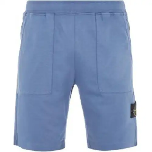 STONE ISLAND Casual Shorts Unisex Blue