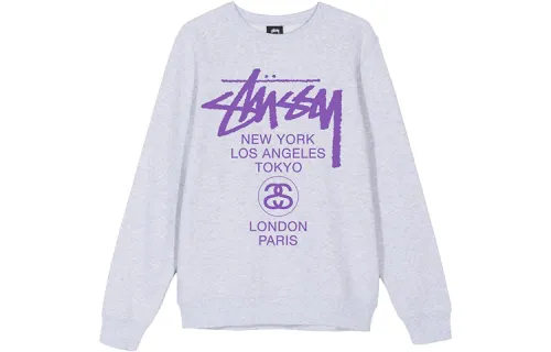 Stussy World Tour Crew 'Black/Purple'