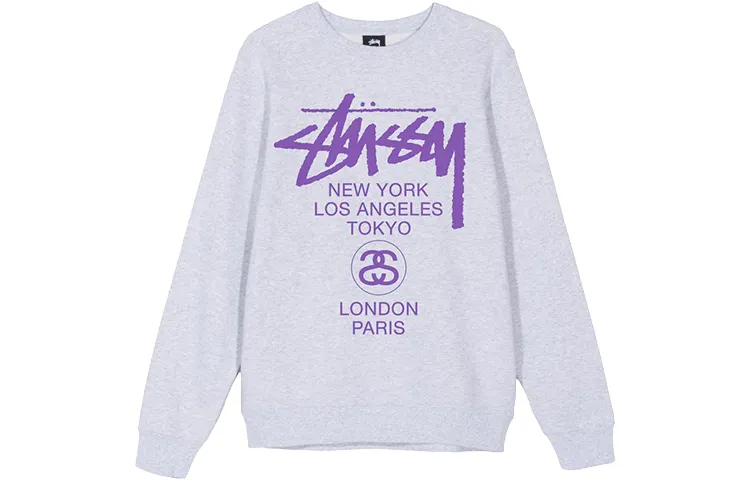 Stussy World Tour Crew 'Black/Purple'