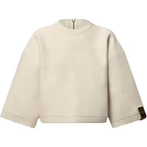 Lv Boxy Compact Knit Pullover