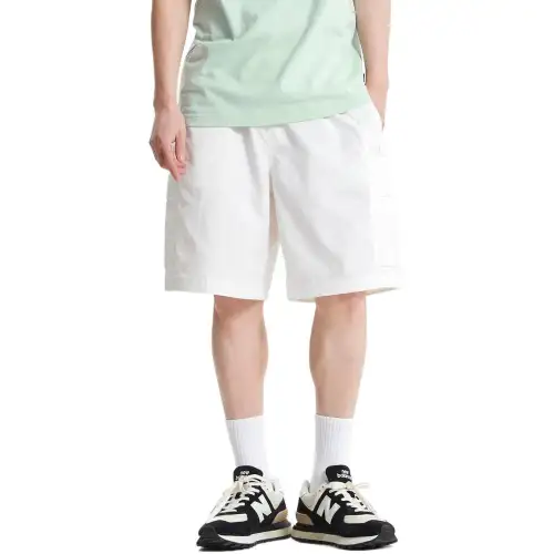 New Balance UNI HERITAGE Casual Shorts Men's Cream White 64