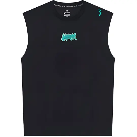 361° Basketball Jersey Men's Super Black/Stone Blue