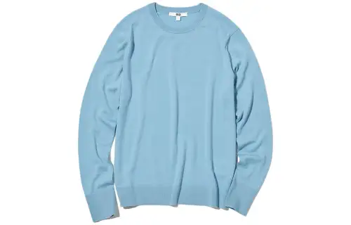 UNIQLO Sweaters Women's Pink/Blue Crew Neck Moderate Other