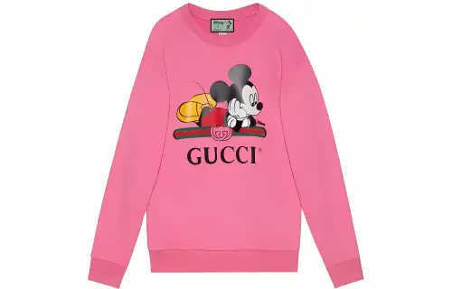 GUCCI x Disney Sweatshirt Women's Pink