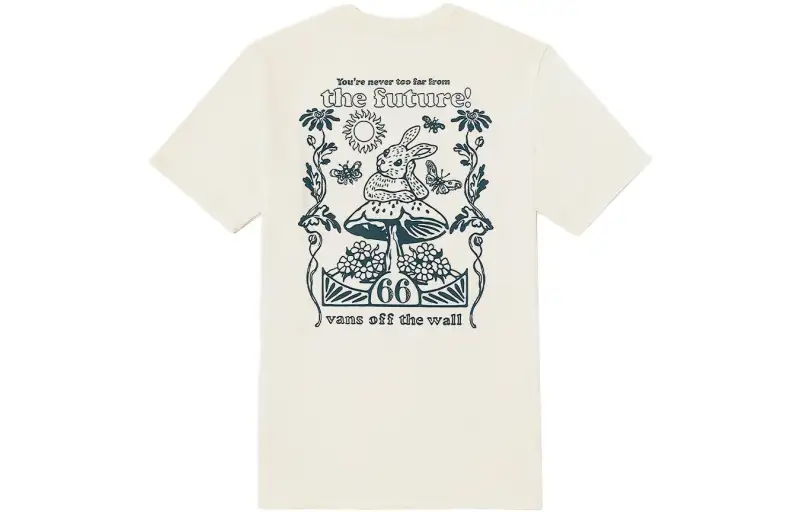 Vans T Shirt Women's Vintage White