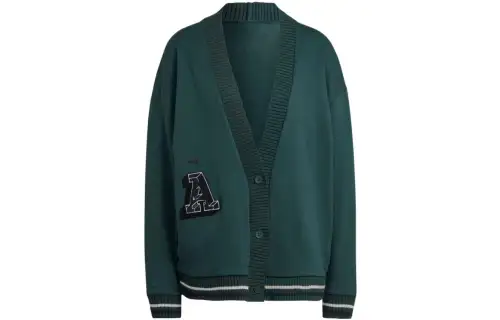Adidas Originals CLASS Of 72 Knitwear Women's Green V Neck Moderate Other