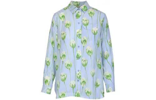 KENZO SS22 Shirt Women's Light Blue