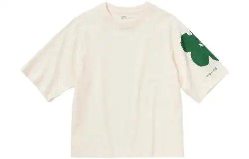 UNIQLO × Andy Warhol Raglan Sleeve T Shirt Women's Ivory