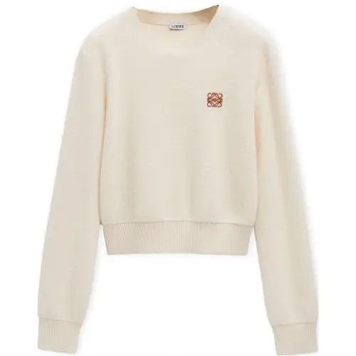 LOEWE Anagram Sweater 'Ecru'
