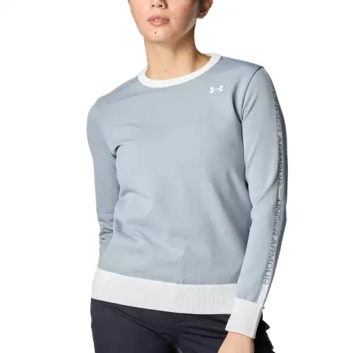 Under Armour Drive Sweater Women's Steel Gray White 035