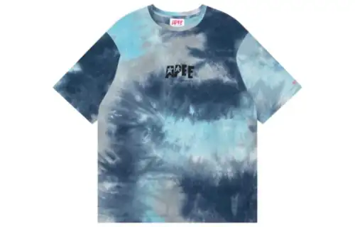 A BATHING APE Bape T Shirts Women's Crew Neck Moderate Straight Fit