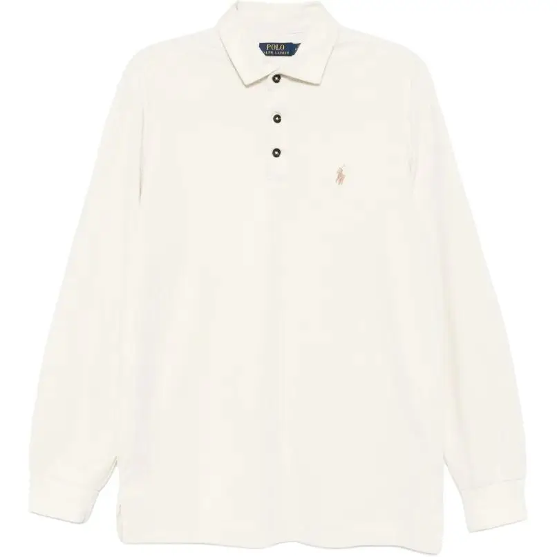 Polo Ralph Lauren SS25 Polo Shirt Standard Men's Cream