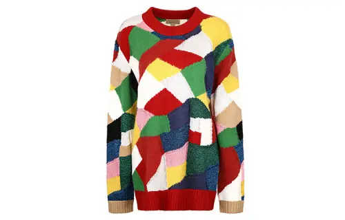 Burberry Loose Fit Knitwear Women's Red