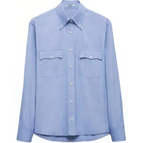 PRADA Long-sleeve Cotton Shirt