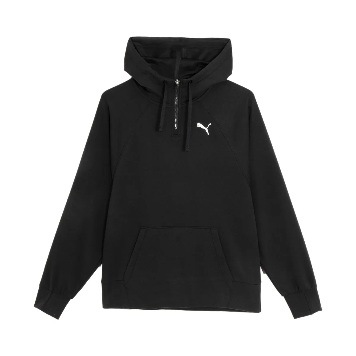 PUMA MODERN SPORTS 1/8 ZIP HOODIE Sweatshirt Women's Black