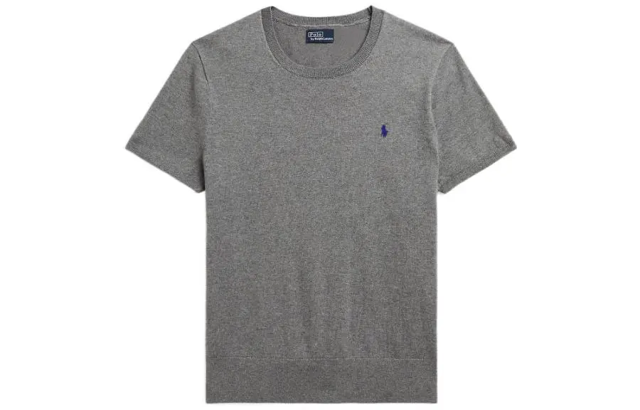 Polo Ralph Lauren SS23 Knitwear Loose Fit Women's Gray
