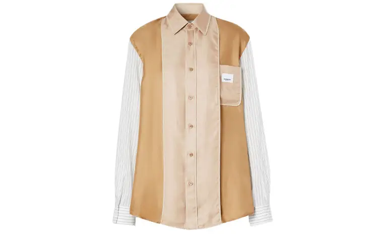 Burberry Shirts Women's Brown Polo Collar Moderate Other