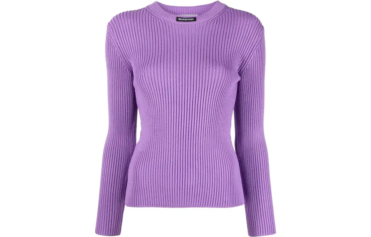 Balenciaga SS22 Knitwear Women's Purple