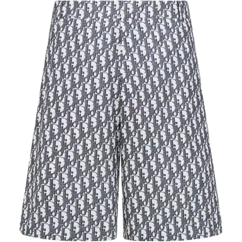 DIOR Casual Shorts Men's White Moderate