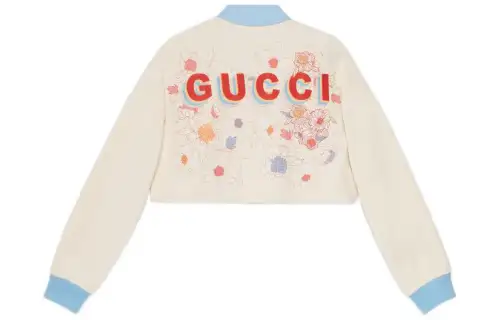 GUCCI FW22 Lovelight SS22 Sweatshirt Women's Ecru