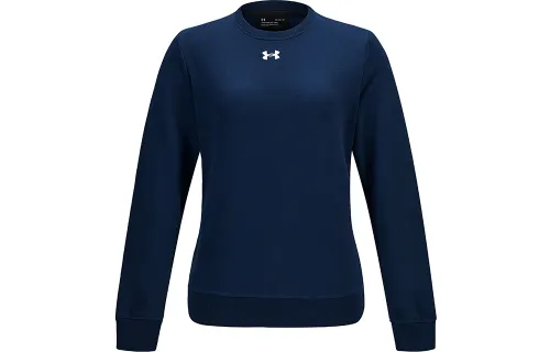Under Armour Sweatshirts Women's Collegiate Blue Crew Neck Moderate Regular
