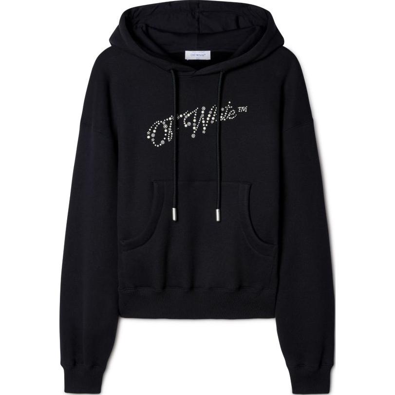 Женское худи OFF-WHITE (черное)